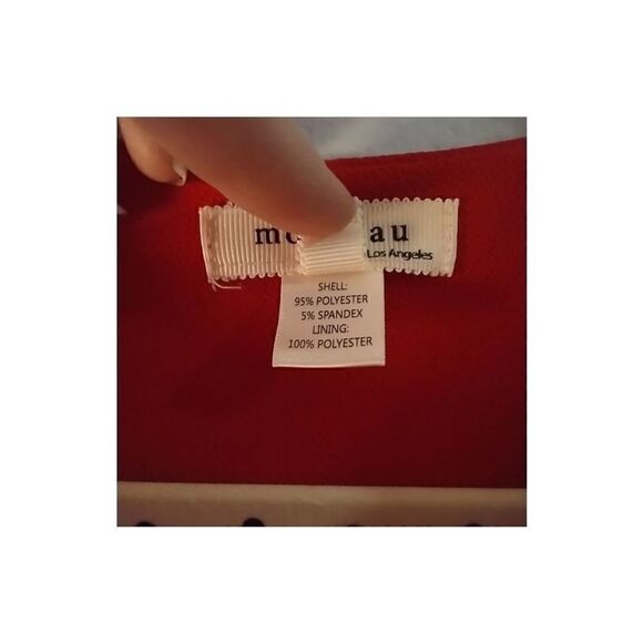 Monteau Red Dress   - Picture 4 of 5